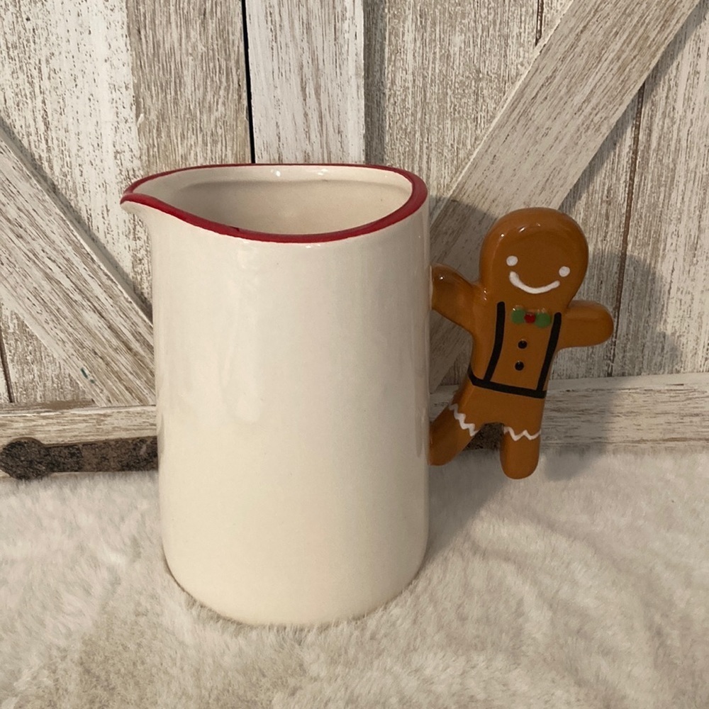 Ceramic Gingerbread Measuring Pitcher